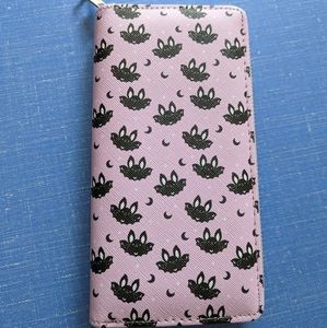 Em & Sprout purple bat wallet